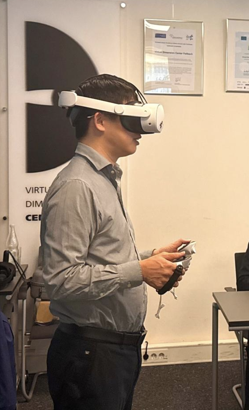 Besuch aus Jiangsu – Chinesische Delegation zu Gast am Virtual Dimension Center in Fellbach