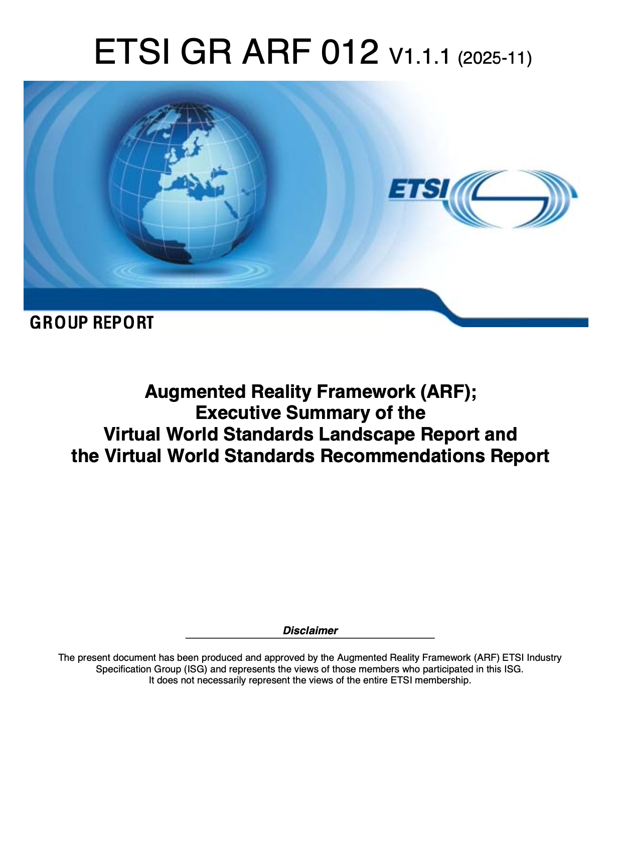 Strategische Weichenstellung für Europas digitale Zukunft: VDC prägt neuen ETSI-Report zu Virtual Worlds