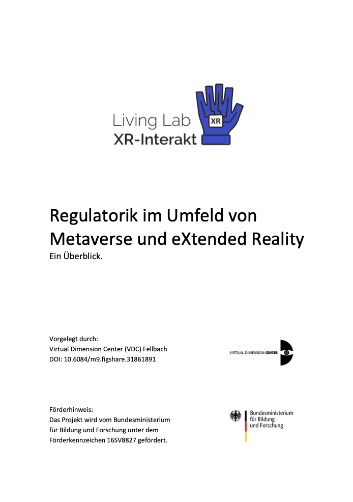 VDC veröffentlicht neuen Bericht zur Regulierung von Metaverse und Extended Reality