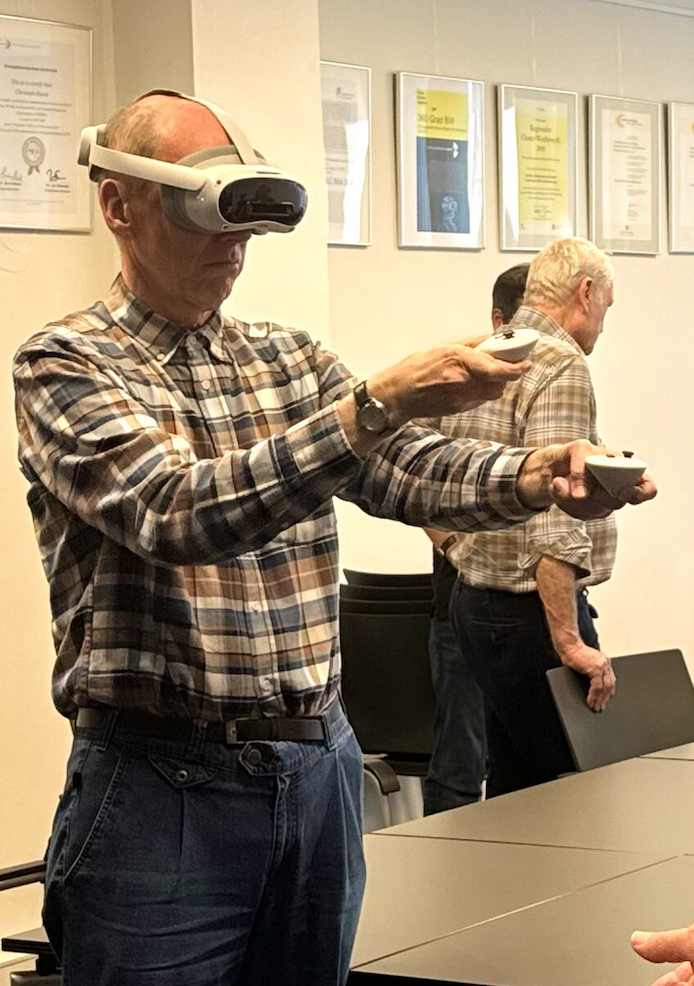 XR live erleben – Volkshochschule zu Gast am Virtual Dimension Center (VDC)