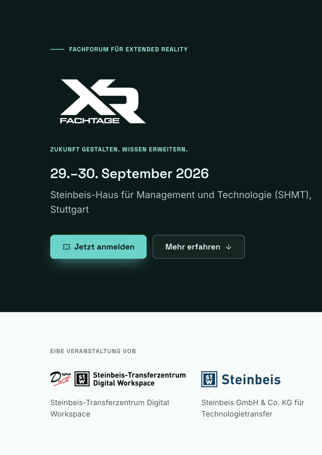 News aus dem Netzwerk: DHBW lädt zu den „XR FACHTAGEN 2026 – Extended Reality in der Praxis“ ein