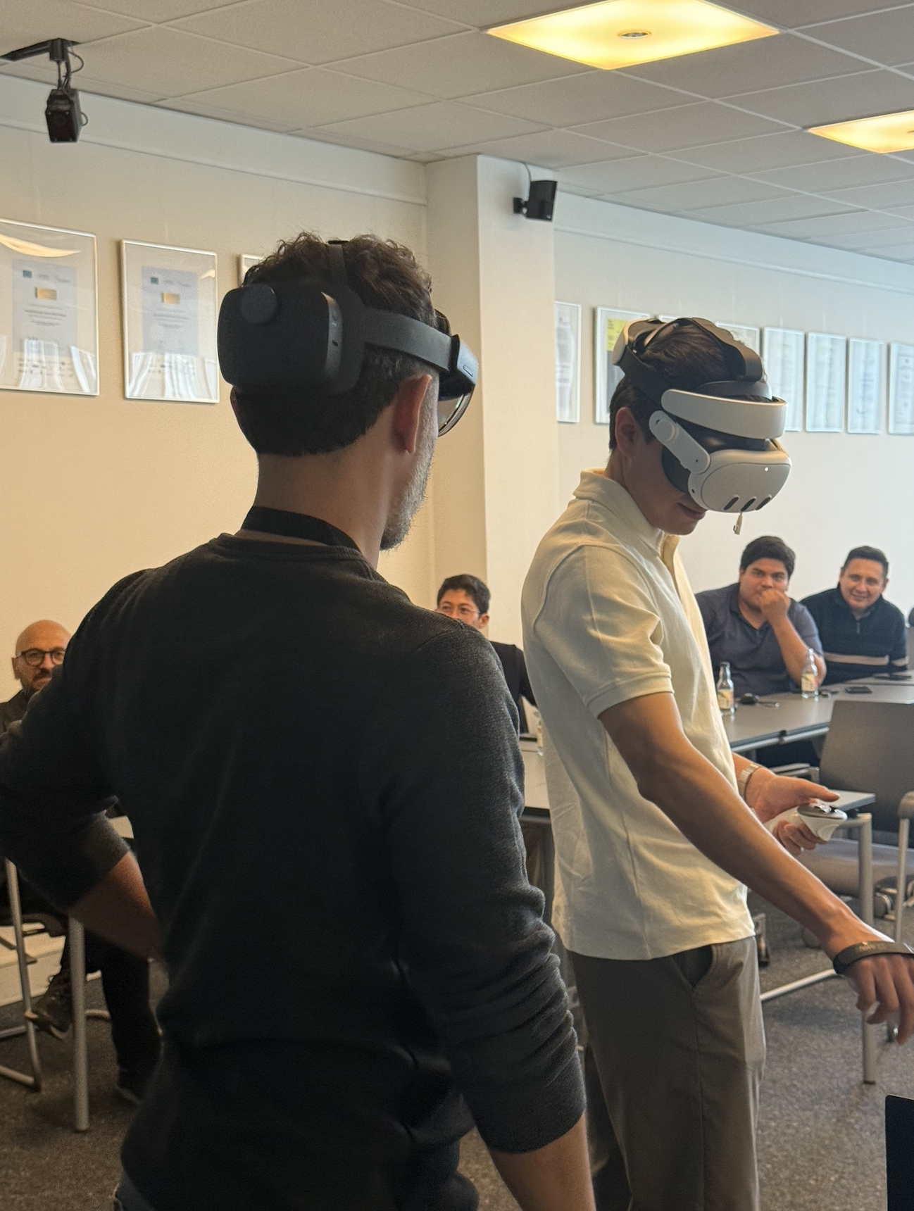 Südamerikanische Delegation zu Gast am Virtual Dimension Center in Fellbach